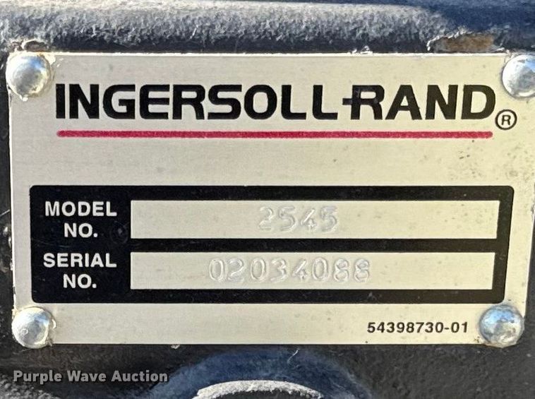 image for item EC4598 Ingersoll Rand air compressor
