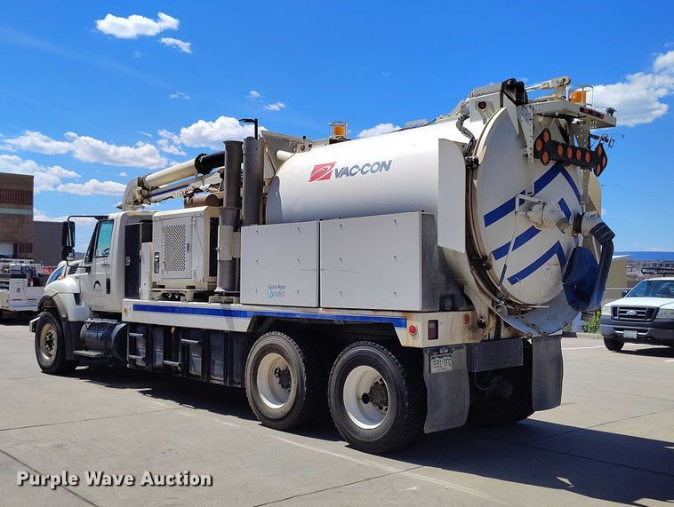 image for item ED0025 2010 International 7500 WorkStar sewer jetter truck