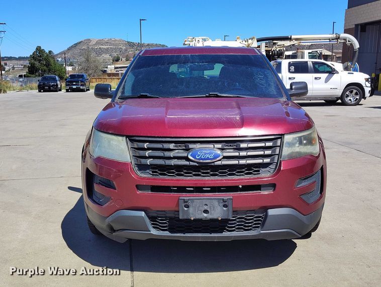 image for item ED0028 2016 Ford Explorer Police Interceptor SUV