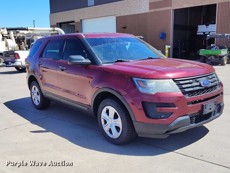 image for item ED0028 2016 Ford Explorer Police Interceptor SUV