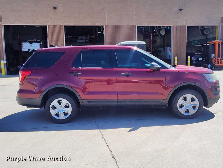 image for item ED0028 2016 Ford Explorer Police Interceptor SUV