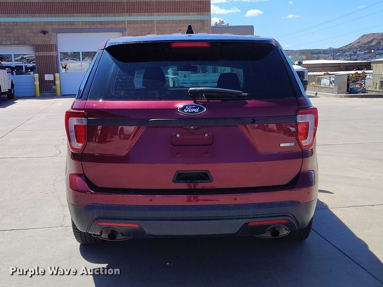image for item ED0028 2016 Ford Explorer Police Interceptor SUV
