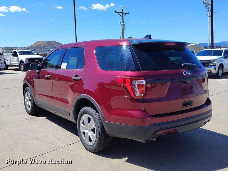 image for item ED0028 2016 Ford Explorer Police Interceptor SUV