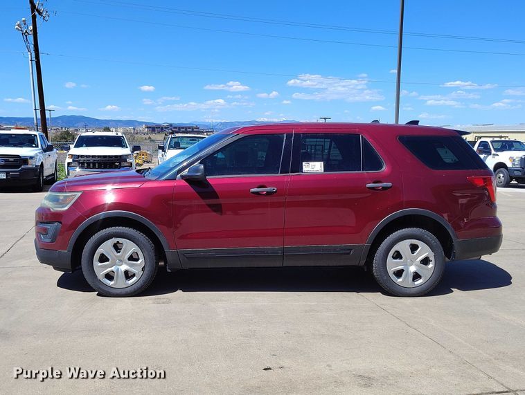 image for item ED0028 2016 Ford Explorer Police Interceptor SUV