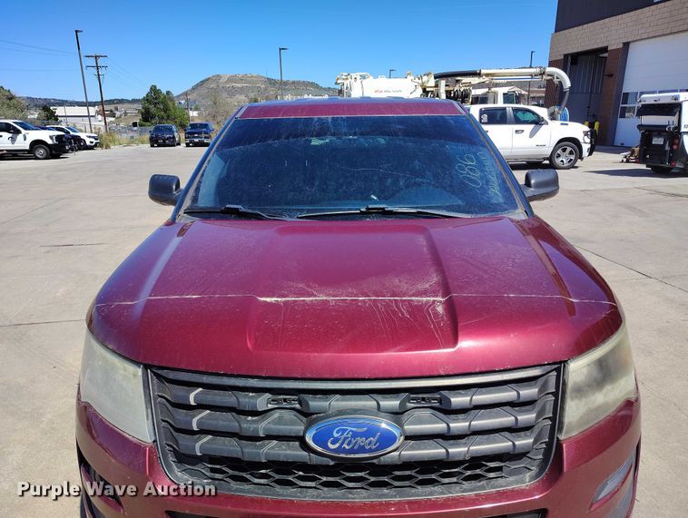 image for item ED0028 2016 Ford Explorer Police Interceptor SUV