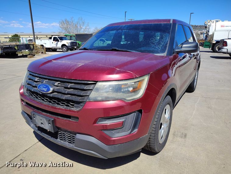 image for item ED0028 2016 Ford Explorer Police Interceptor SUV
