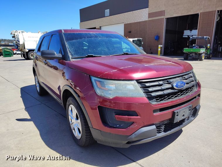 image for item ED0028 2016 Ford Explorer Police Interceptor SUV