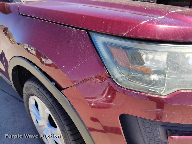 image for item ED0028 2016 Ford Explorer Police Interceptor SUV