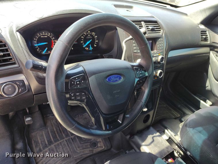 image for item ED0028 2016 Ford Explorer Police Interceptor SUV