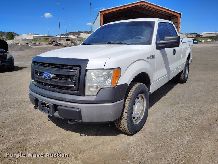 image for item ED0030 2014 Ford F150 Ext. Cab pickup truck