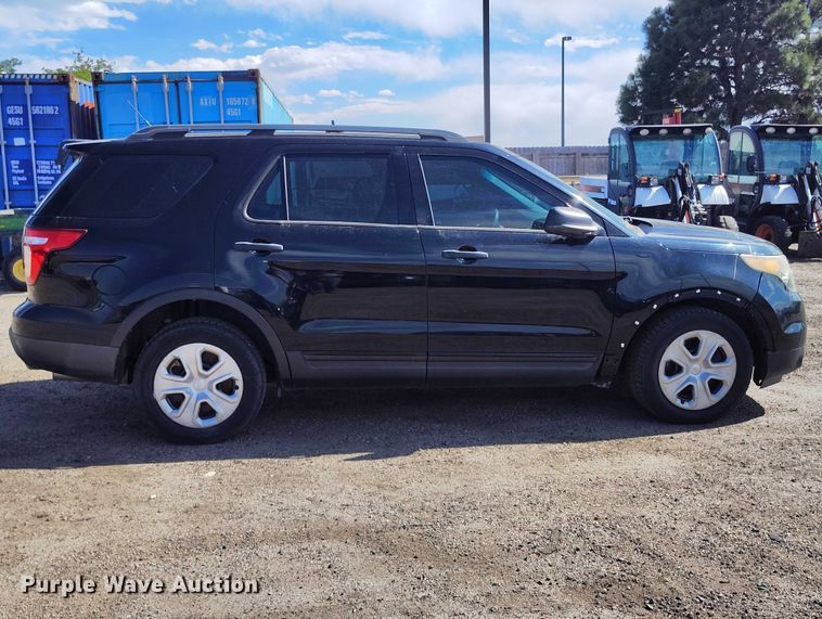 image for item ED0031 2013 Ford Explorer Police Interceptor SUV