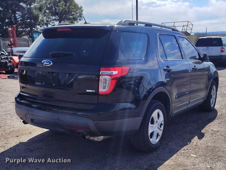 image for item ED0031 2013 Ford Explorer Police Interceptor SUV