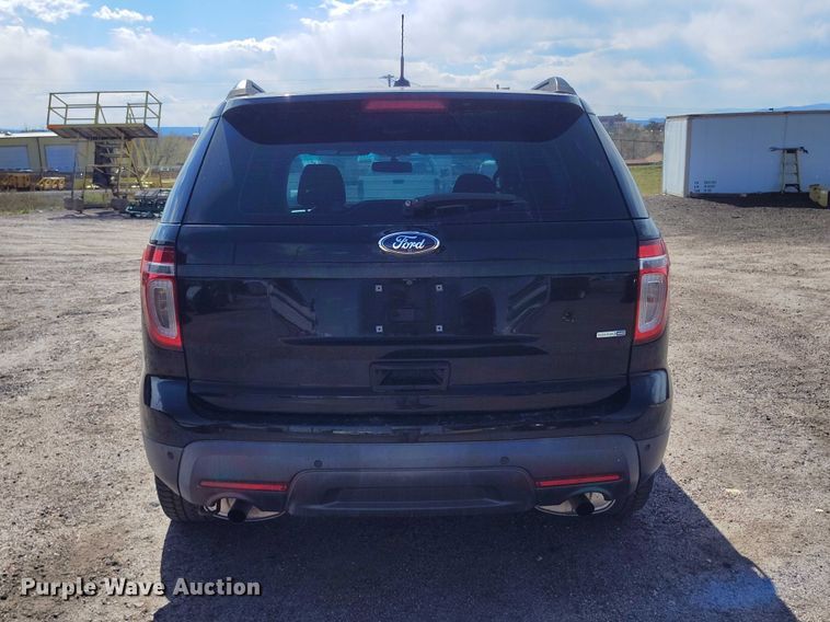image for item ED0031 2013 Ford Explorer Police Interceptor SUV