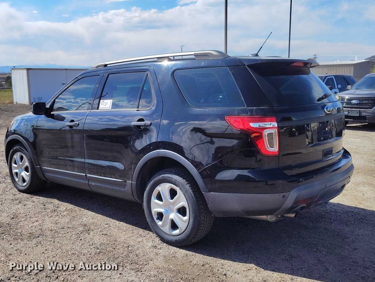image for item ED0031 2013 Ford Explorer Police Interceptor SUV