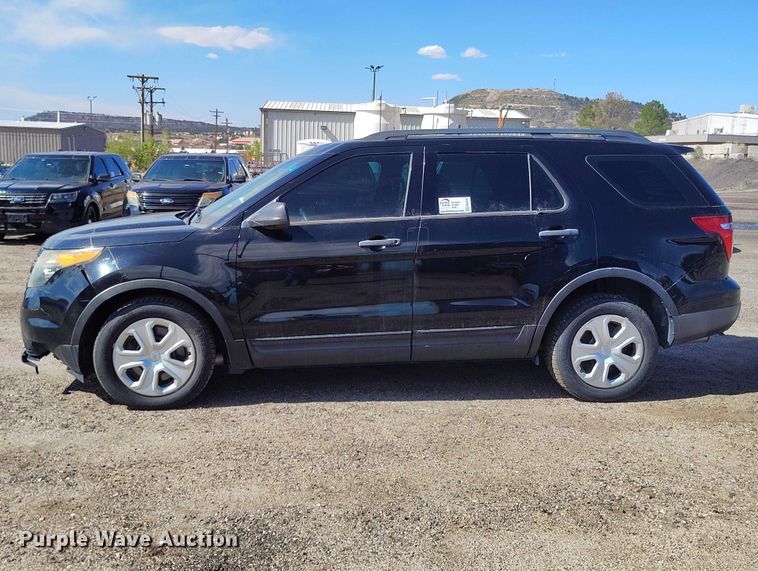 image for item ED0031 2013 Ford Explorer Police Interceptor SUV