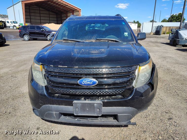 image for item ED0031 2013 Ford Explorer Police Interceptor SUV