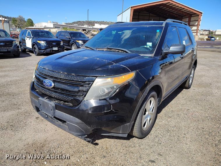 image for item ED0031 2013 Ford Explorer Police Interceptor SUV