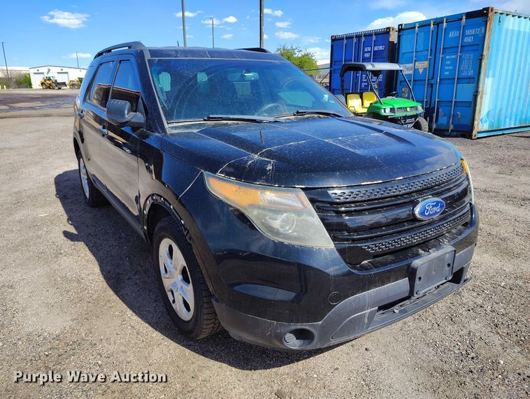 image for item ED0031 2013 Ford Explorer Police Interceptor SUV