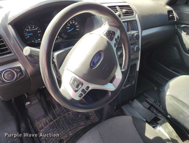 image for item ED0031 2013 Ford Explorer Police Interceptor SUV