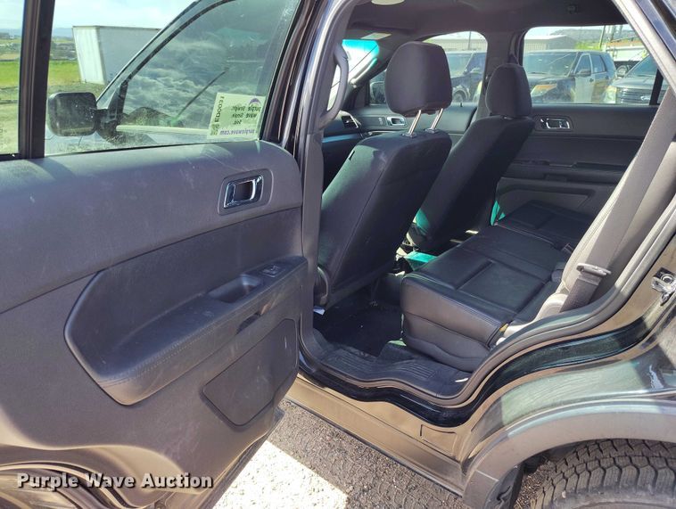 image for item ED0031 2013 Ford Explorer Police Interceptor SUV