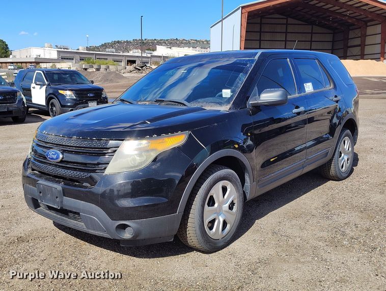 image for item ED0033 2013 Ford Explorer Police Interceptor SUV