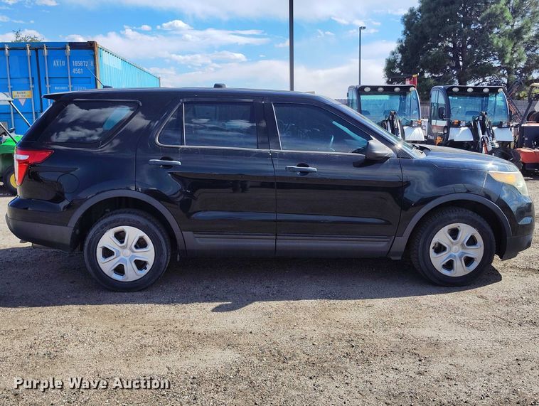 image for item ED0033 2013 Ford Explorer Police Interceptor SUV