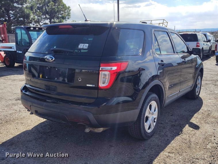 image for item ED0033 2013 Ford Explorer Police Interceptor SUV