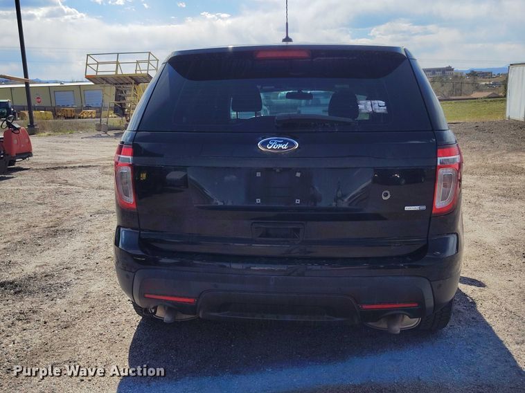 image for item ED0033 2013 Ford Explorer Police Interceptor SUV