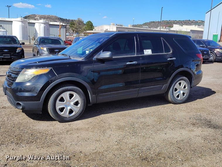 image for item ED0033 2013 Ford Explorer Police Interceptor SUV