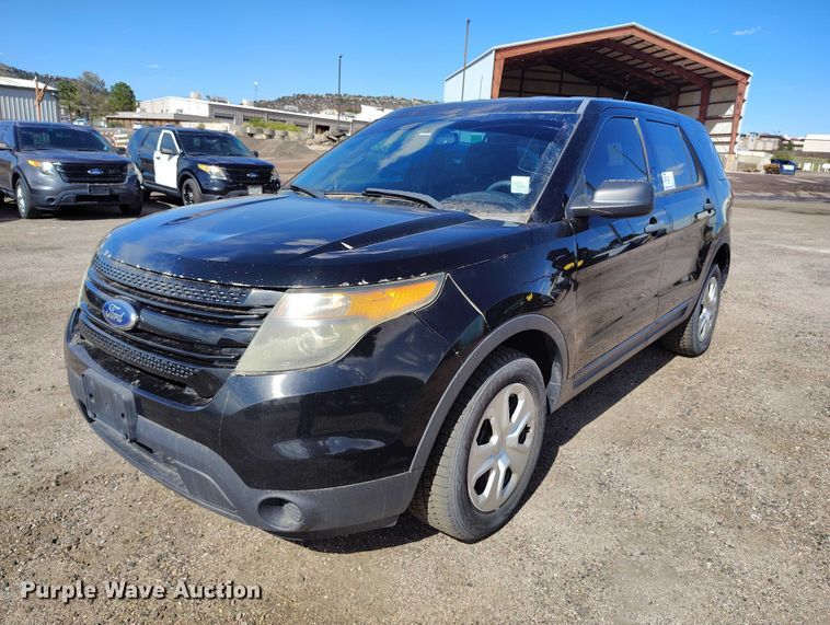 image for item ED0033 2013 Ford Explorer Police Interceptor SUV