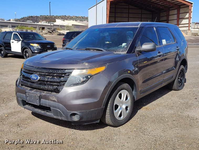 image for item ED0036 2015 Ford Explorer Police Interceptor SUV
