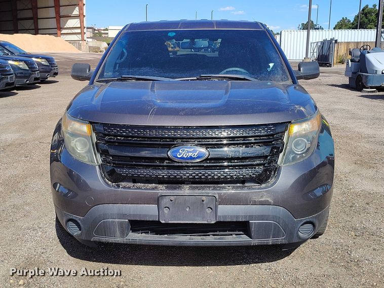 image for item ED0036 2015 Ford Explorer Police Interceptor SUV