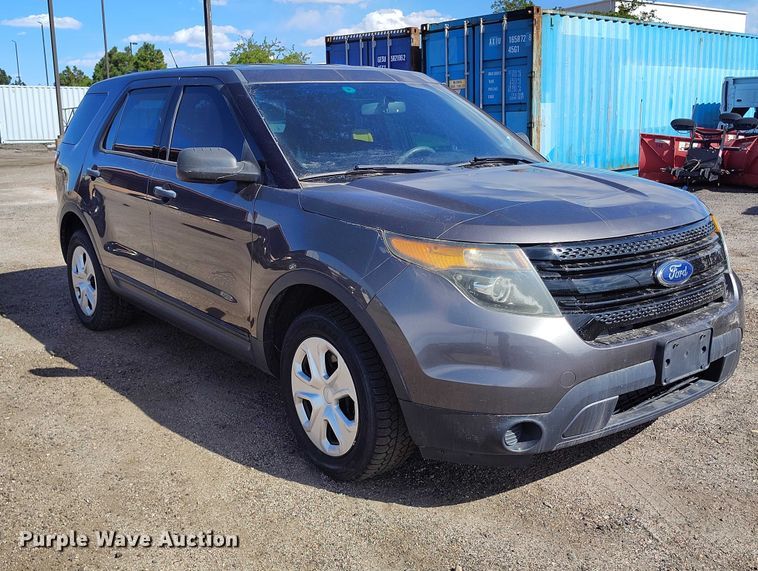 image for item ED0036 2015 Ford Explorer Police Interceptor SUV