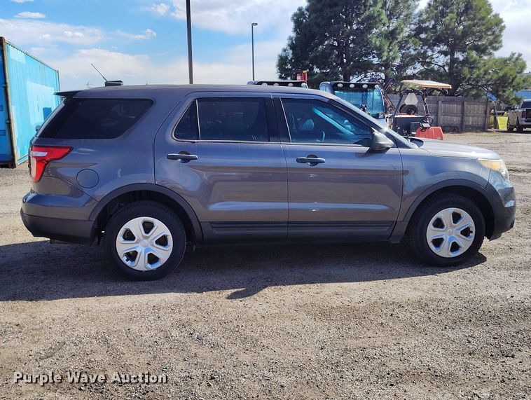 image for item ED0036 2015 Ford Explorer Police Interceptor SUV