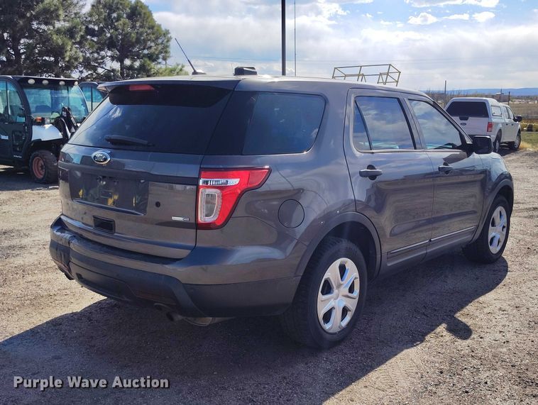 image for item ED0036 2015 Ford Explorer Police Interceptor SUV