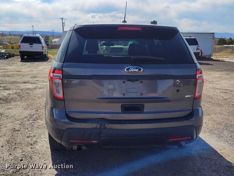 image for item ED0036 2015 Ford Explorer Police Interceptor SUV