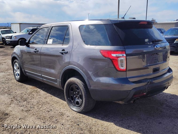 image for item ED0036 2015 Ford Explorer Police Interceptor SUV