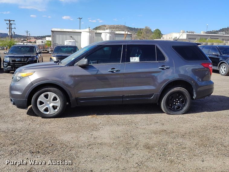 image for item ED0036 2015 Ford Explorer Police Interceptor SUV
