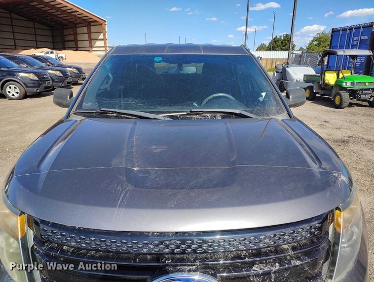 image for item ED0036 2015 Ford Explorer Police Interceptor SUV