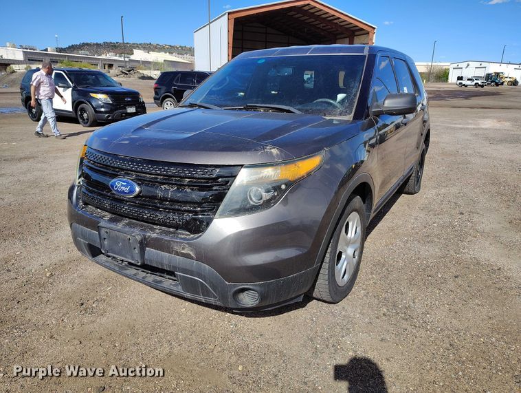 image for item ED0036 2015 Ford Explorer Police Interceptor SUV