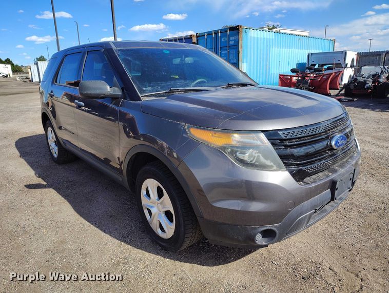 image for item ED0036 2015 Ford Explorer Police Interceptor SUV