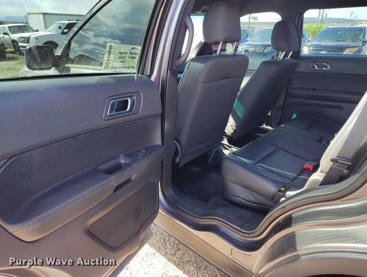 image for item ED0036 2015 Ford Explorer Police Interceptor SUV
