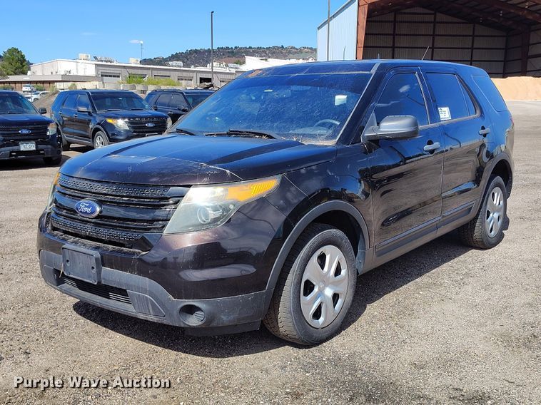 image for item ED0037 2014 Ford Explorer Police Interceptor SUV