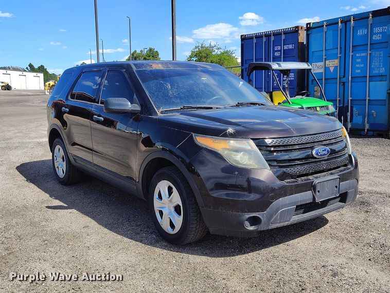 image for item ED0037 2014 Ford Explorer Police Interceptor SUV