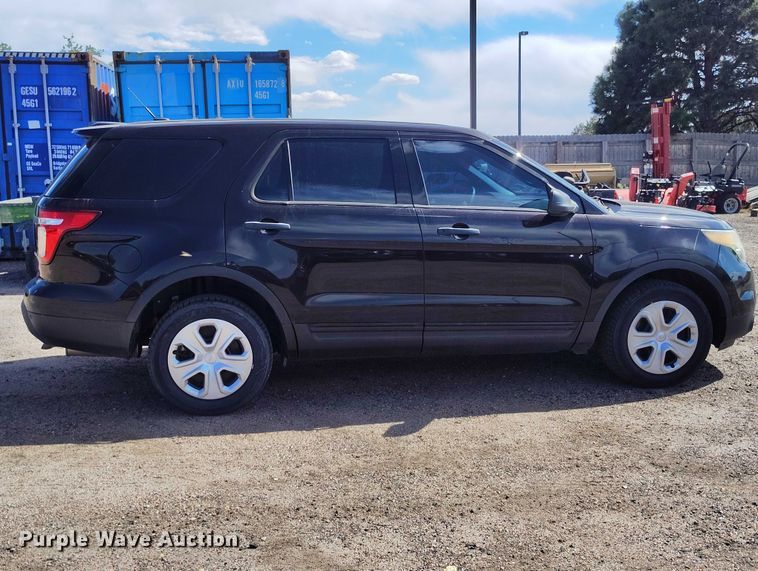 image for item ED0037 2014 Ford Explorer Police Interceptor SUV