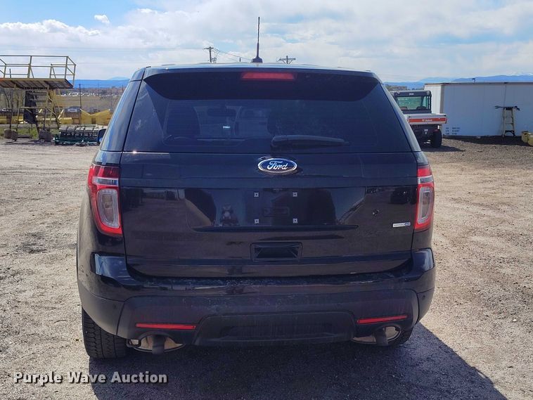 image for item ED0037 2014 Ford Explorer Police Interceptor SUV