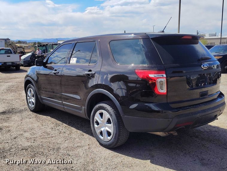 image for item ED0037 2014 Ford Explorer Police Interceptor SUV