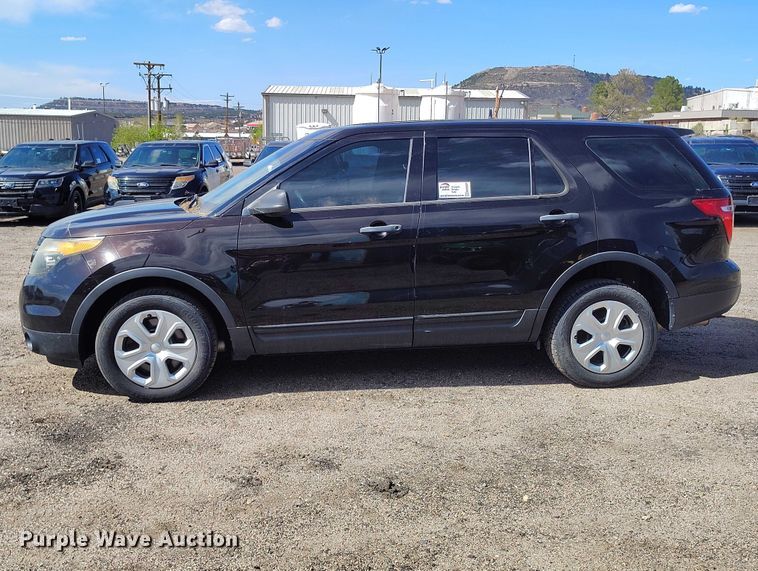 image for item ED0037 2014 Ford Explorer Police Interceptor SUV
