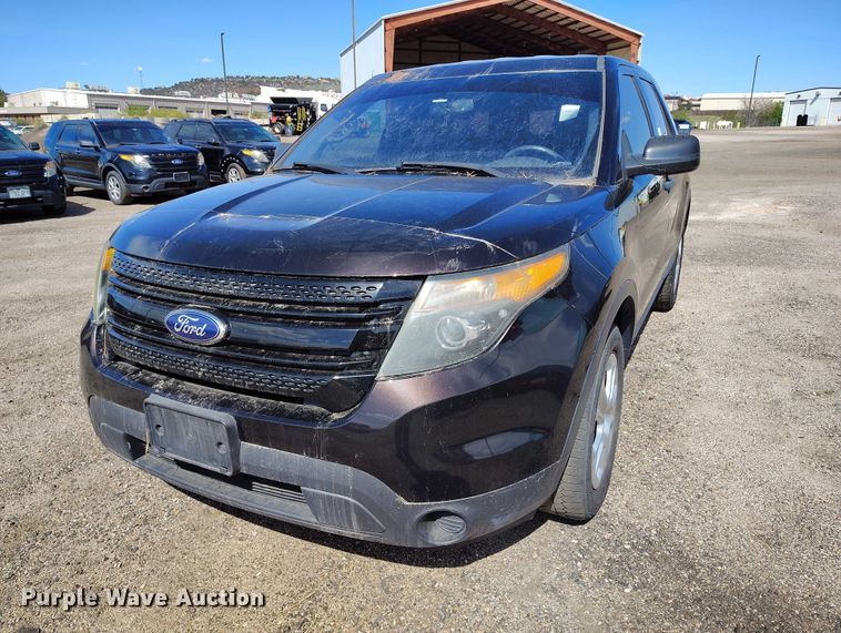 image for item ED0037 2014 Ford Explorer Police Interceptor SUV