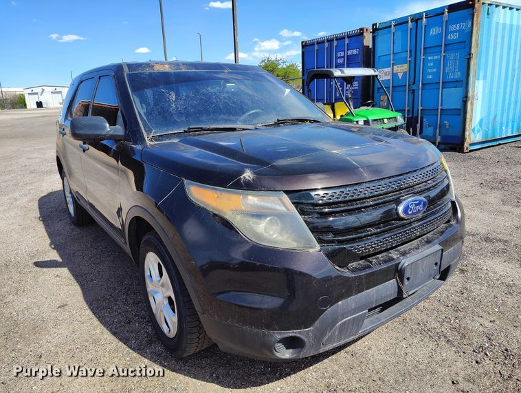 image for item ED0037 2014 Ford Explorer Police Interceptor SUV